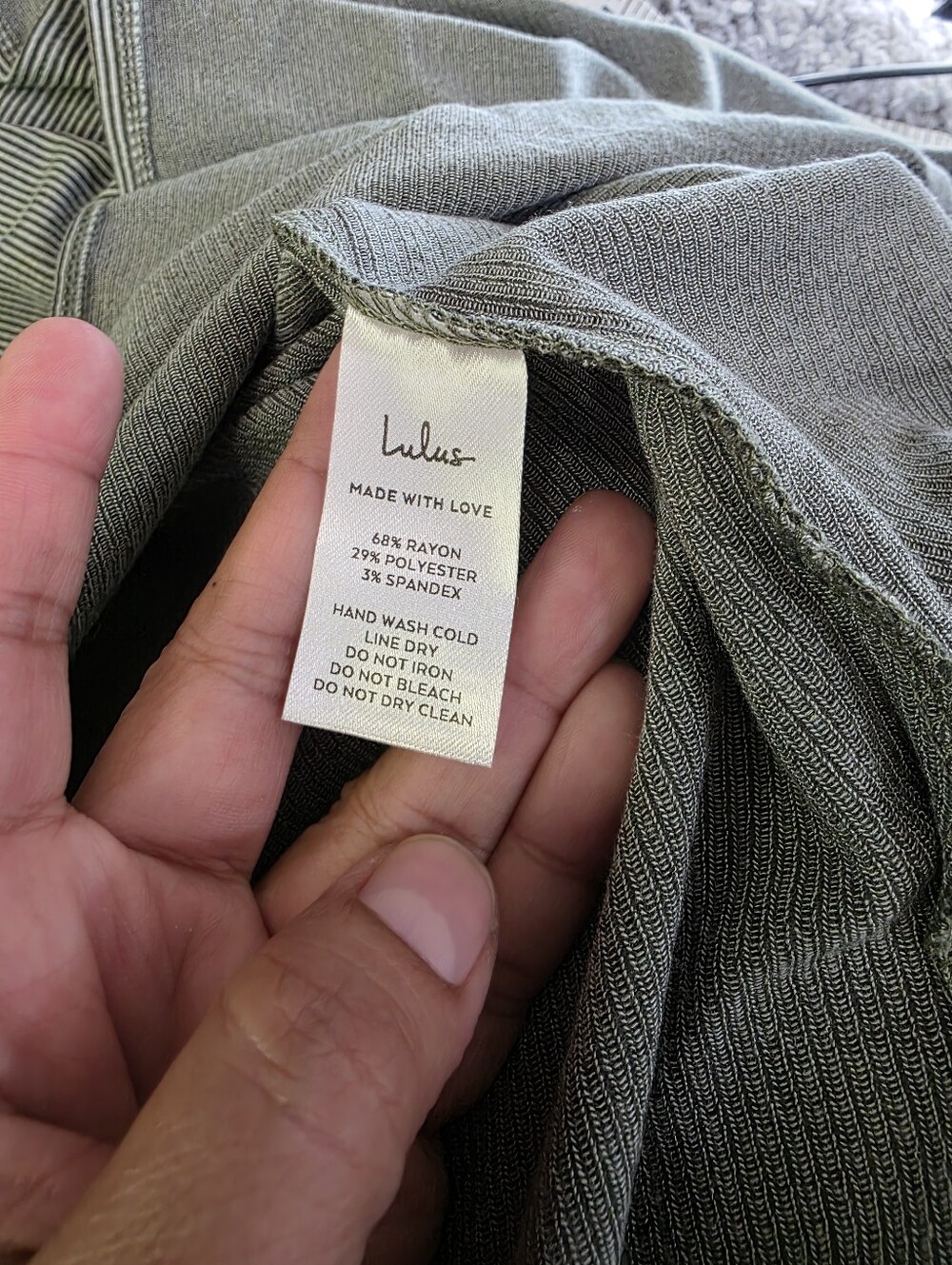 Lulus  Relaxed but Not Least Sage Green Ribbed Sleeveless Maxi Dress - Picture 6 of 11